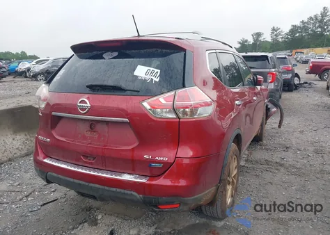 2014 Nissan Rogue Sl из США, поврежденный, VIN 5N1AT2MV5EC788773